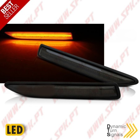 Piscas Laterais LED Dynamic / Smoke - Ford Mondeo (2007-2014)