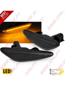 Piscas Laterais LED Dynamic / Smoke - Mazda 5 / 6 / MX-5 / RX8 (2008-2023)
