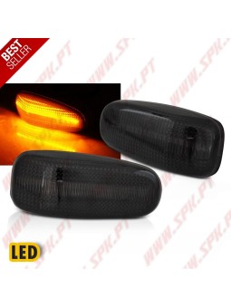 Piscas Laterais LED / Smoke - Mercedes W124 / W210 / W202 / SLK / CLK / W208 (1993-2003)