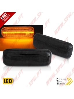 Piscas Laterais LED Dynamic / Smoke - Mercedes ML W163 (1998-2005)