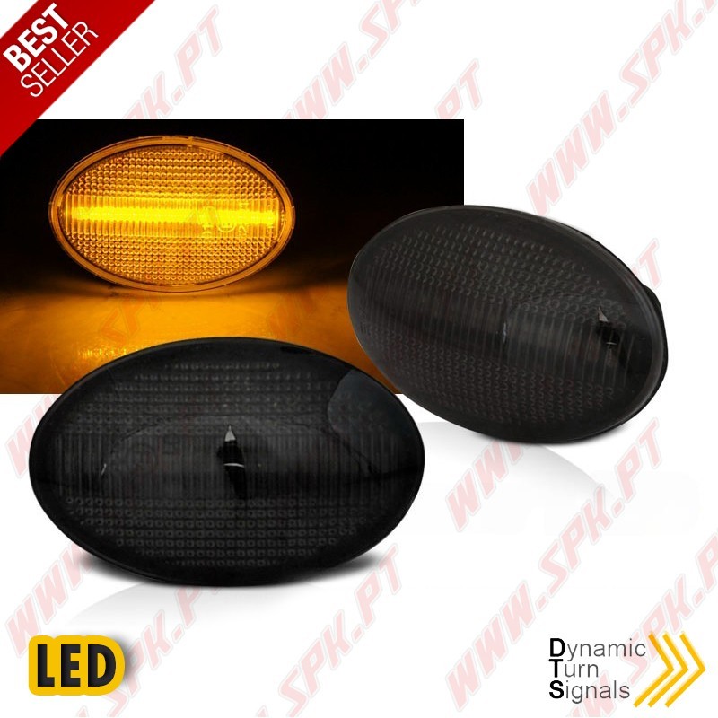 Piscas Laterais LED Dynamic / Smoke - Opel Corsa B / C / Tigra A / Astra F (1993-2006) Piscas Laterais LED Dynamic / Smoke - Opel Corsa B / C / Tigra A / Astra F (1993-2006)