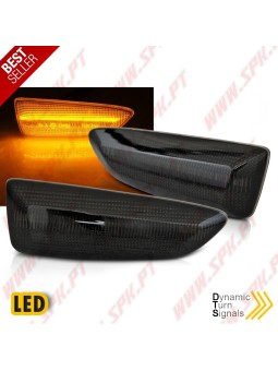 Piscas Laterais LED Dynamic / Smoke - Opel Astra J / K / Zafira C / Crossland X / Insignia B (2009-2020)