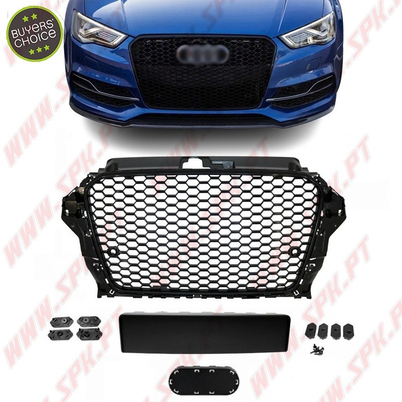 Grelha Frontal Look RS - Audi A3 8V (2012-2016)