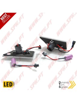 Piscas Laterais LED Dynamic / Smoke - Opel Vectra C / Signum (2002-2008)