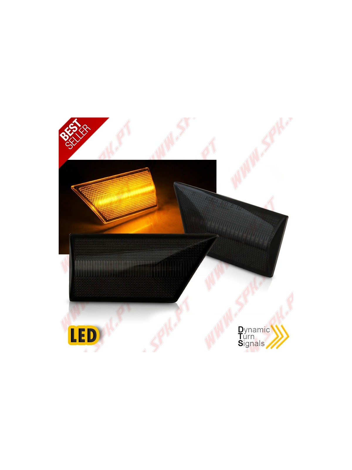 Piscas Laterais LED Dynamic / Smoke - Opel Vectra C / Signum (2002-2008) Piscas Laterais LED Dynamic / Smoke - Opel Vectra C / Signum (2002-2008)