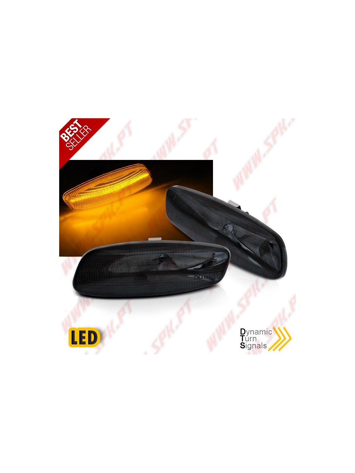 Piscas Laterais LED Dynamic / Smoke - Peugeot 207 / 308 / 3008 / 5008 / Citroen C3 / C4 / DS3 / DS4 (2004-2015) Piscas Laterais LED Dynamic / Smoke - Peugeot 207 / 308 / 3008 / 5008 / Citroen C3 / C4 / DS3 / DS4 (2004-2015)