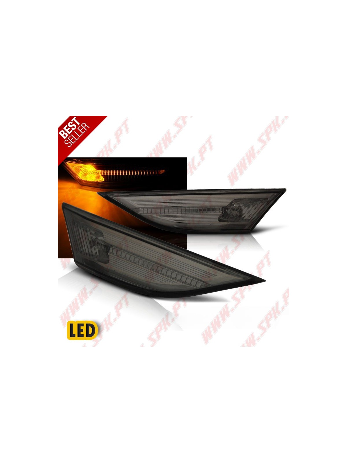 Piscas Laterais LED / Smoke - Porsche 911 (991) Carrera (2011-2015) Piscas Laterais LED / Smoke - Porsche 911 (991) Carrera (2011-2015)