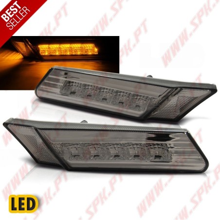 Piscas Laterais LED / Smoke - Porsche 911 997 / Boxster 987 / Cayman 987C  (2004-2009)