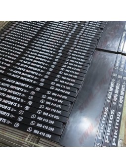250 x Suportes de Matricula com a sua Publicidade