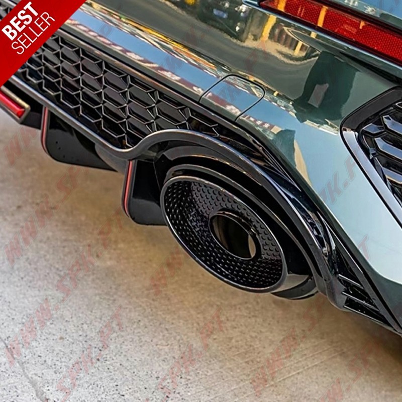 Difusor Traseiro + Ponteiras - Audi A3 8Y Hatchback (2020-)