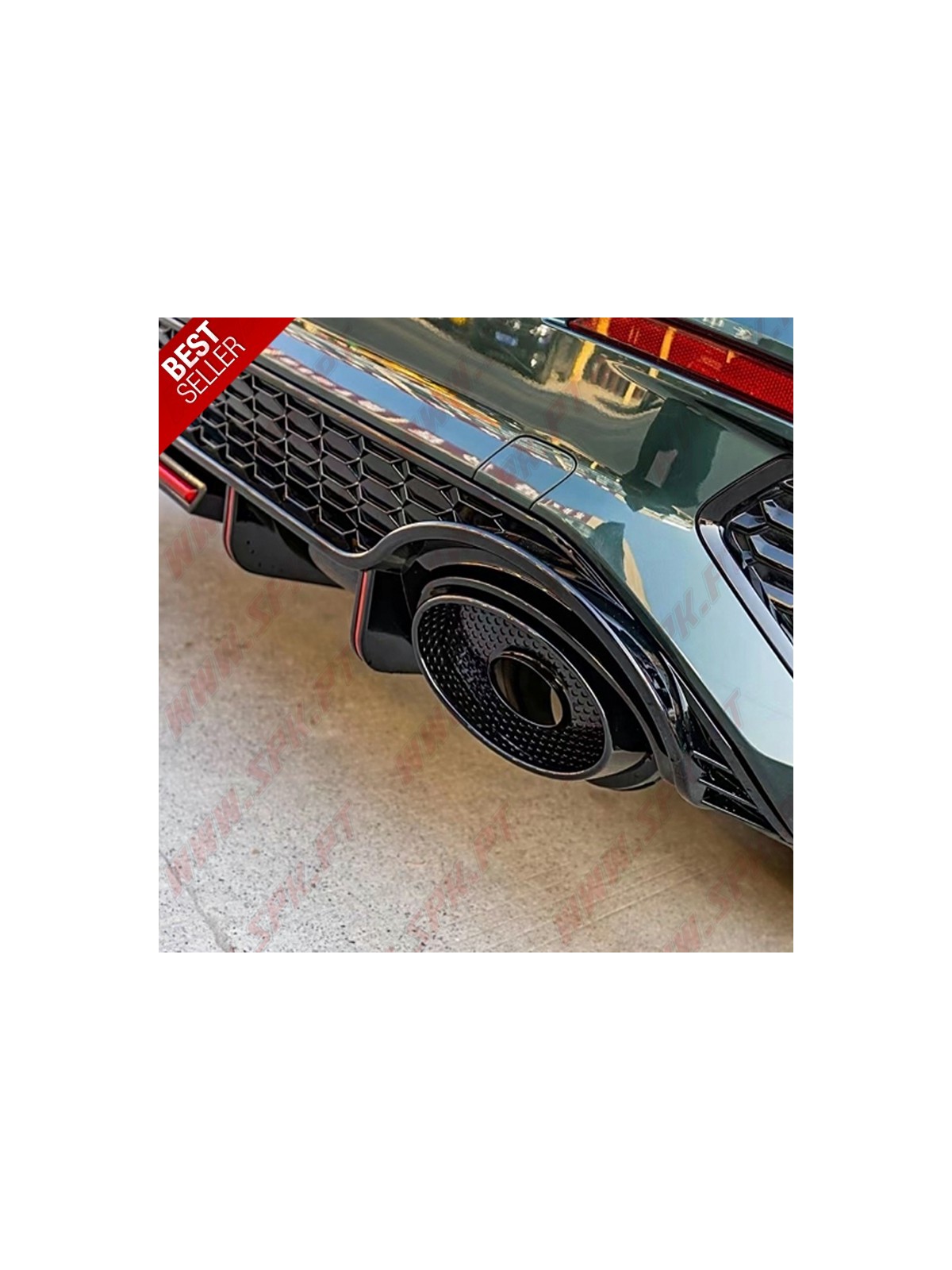 Difusor Traseiro + Ponteiras - Audi A3 8Y Hatchback (2020-)