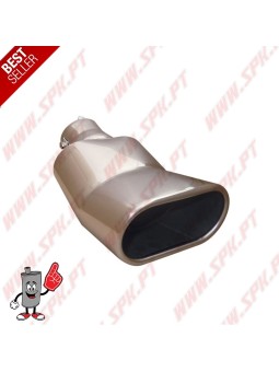 Ponteira de Escape Inox Look DTM - Rectangular 135X75mm