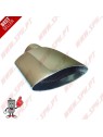 Ponteira de Escape Inox - Oval 152X75mm