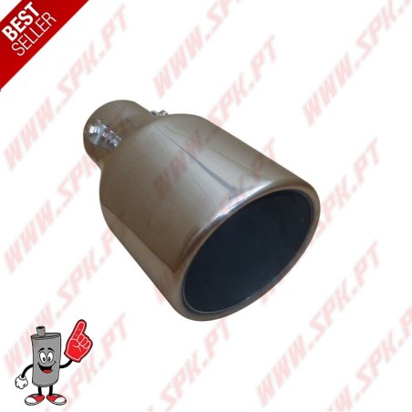 Ponteira de Escape Inox - Redonda 101mm