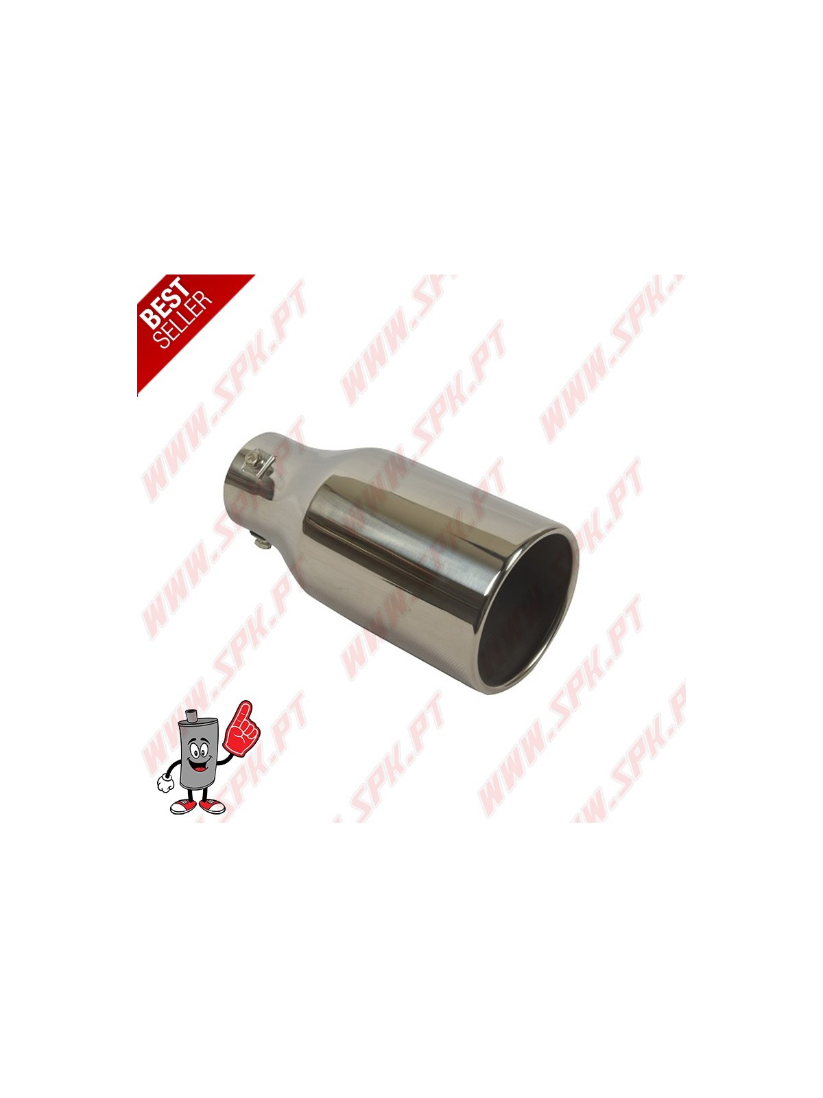 Ponteira de Escape Inox - Redonda 102mm