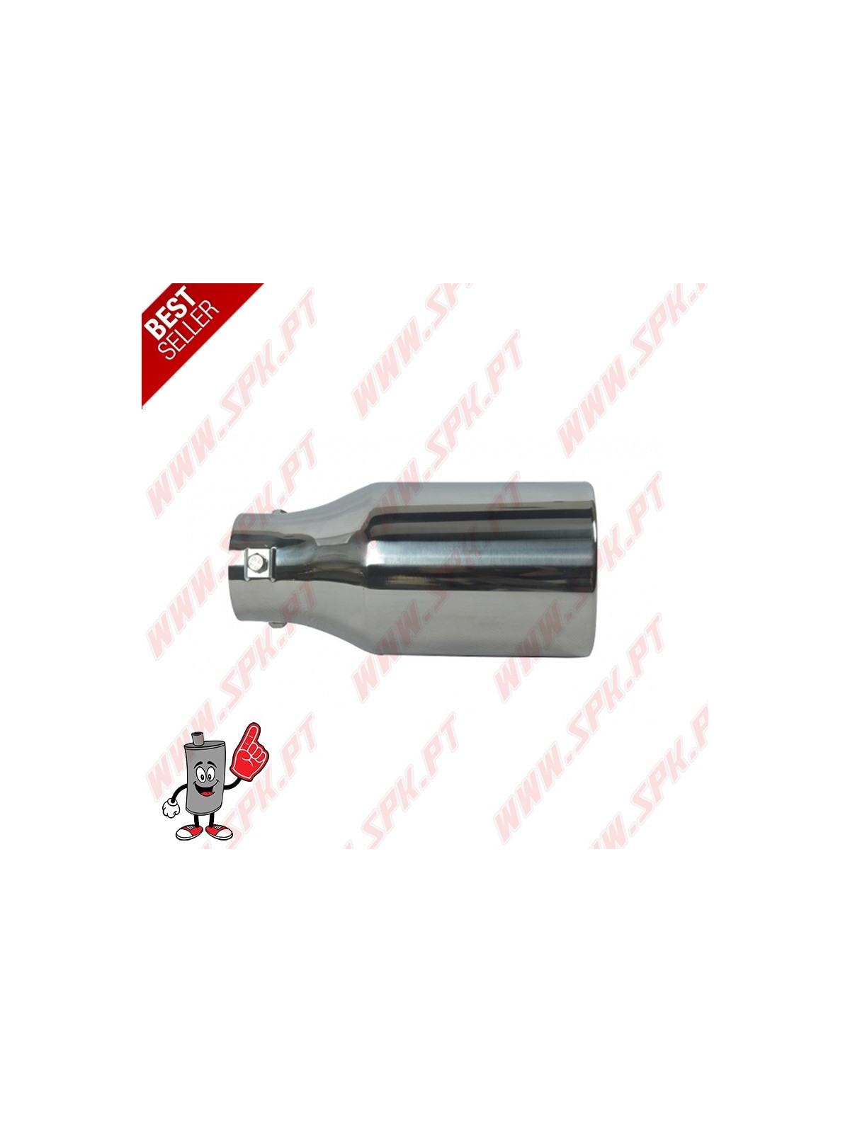 Ponteira de Escape Inox - Redonda 102mm