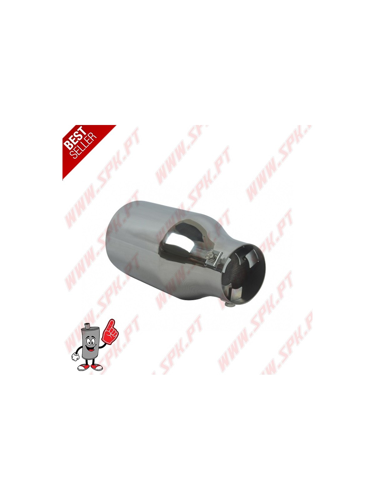 Ponteira de Escape Inox - Redonda 102mm