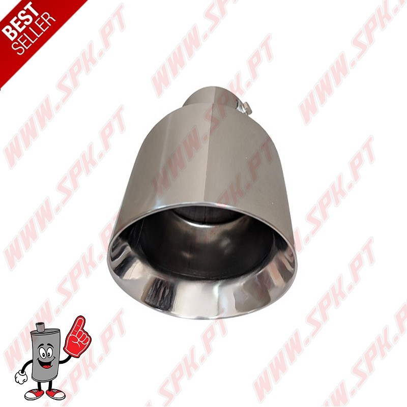 Ponteira de Escape Inox - Redonda 115mm