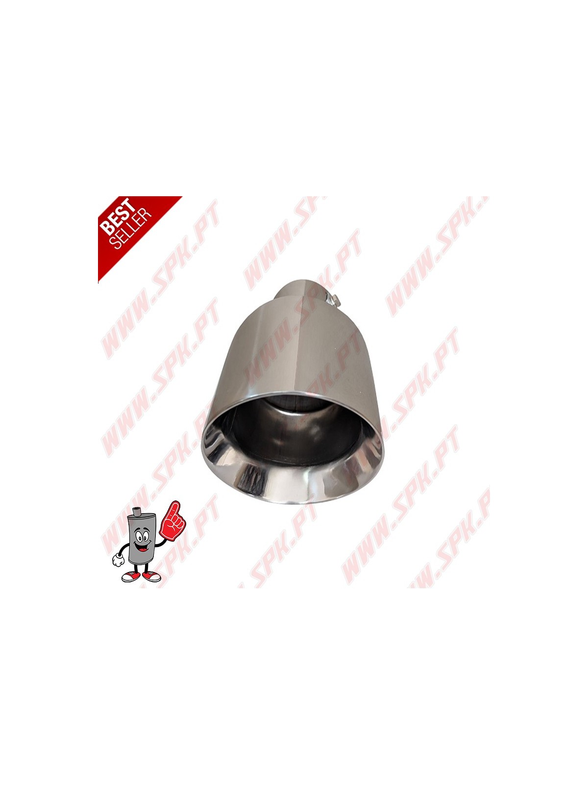 Ponteira de Escape Inox - Redonda 115mm