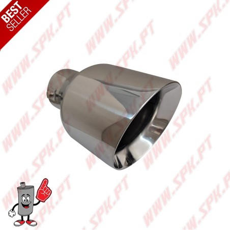 Ponteira de Escape Inox - Redonda 115mm