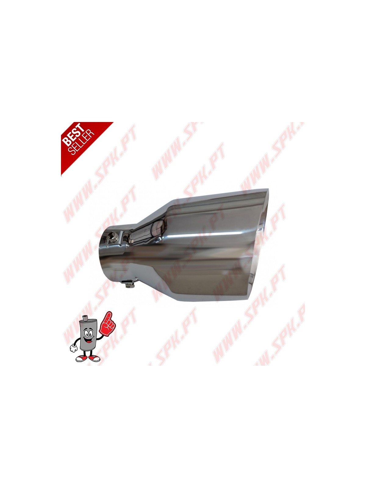 Ponteira de Escape Inox - Redonda 115mm