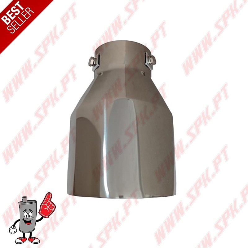 Ponteira de Escape Inox - Redonda 115mm