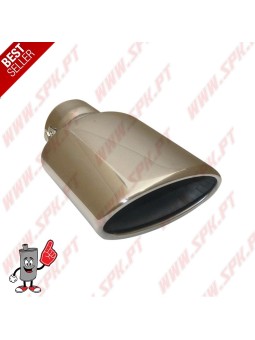 Ponteira de Escape Inox Look Cupra I - Oval 152X75mm