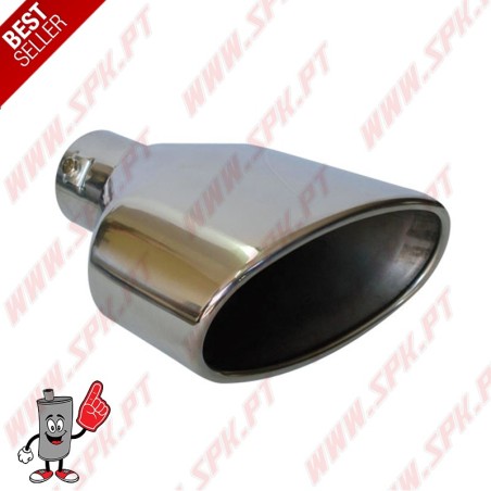 Ponteira de Escape Inox Look Cupra II - Oval 150X97mm