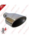Ponteira de Escape Inox Look Cupra II - Oval 150X97mm