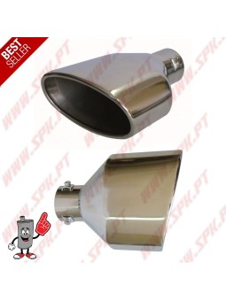 Ponteira de Escape Inox Look Cupra II - Oval 150X97mm