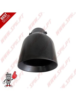 Ponteira de Escape Inox Black Edition - Redonda 115mm