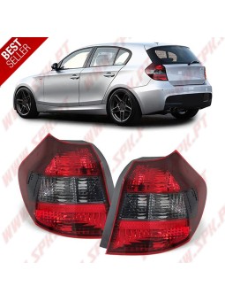 Farolins Look Cristal Red+Smoke - BMW E81 / E87 (2003-2007)