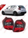 Farolins Look Cristal Red+Smoke - BMW E81 / E87 (2003-2007) Farolins Look Cristal Red+Smoke - BMW E81 / E87 (2003-2007)