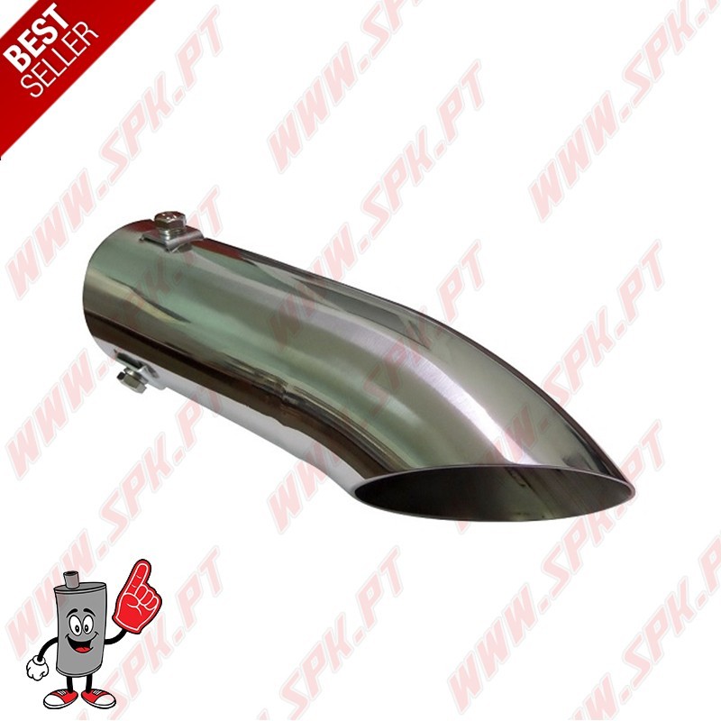 Ponteira de Escape Inox - Redonda 63mm