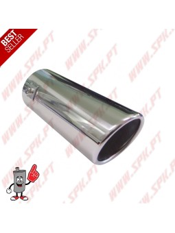 Ponteira de Escape Inox - Redonda 63mm