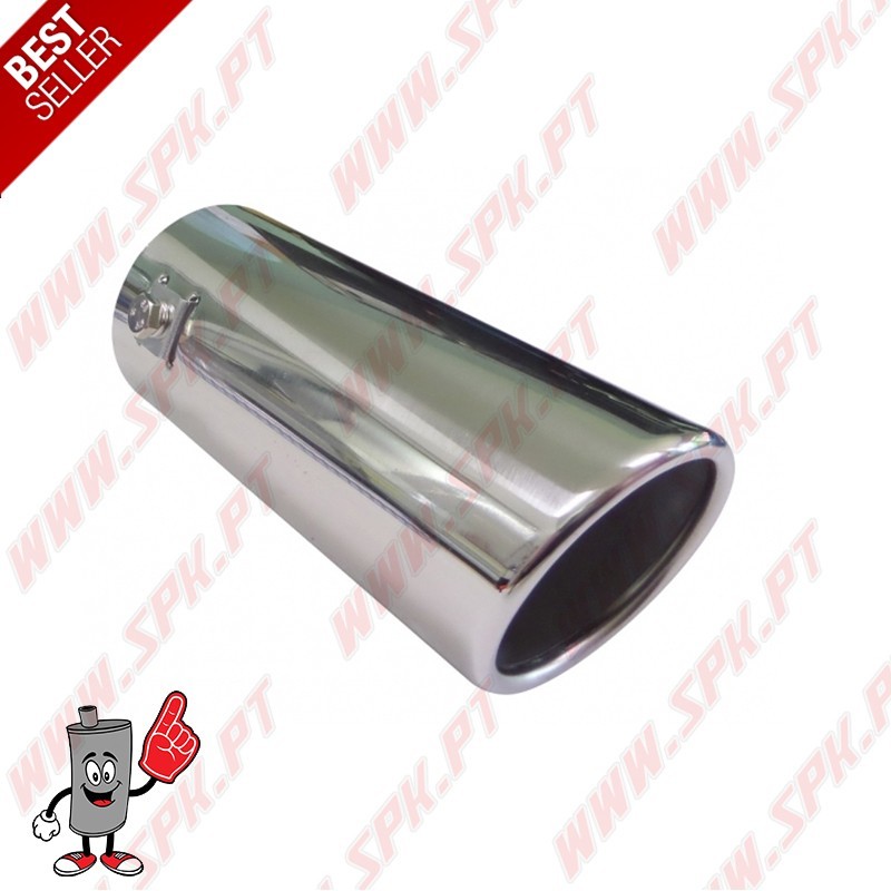 Ponteira de Escape Inox - Redonda 63mm