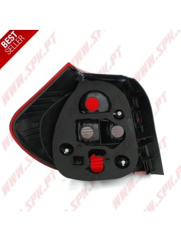 Farolins Look Cristal Red+Smoke - BMW E81 / E87 (2003-2007)