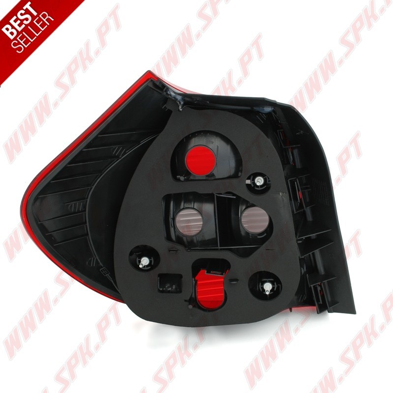 Farolins Look Cristal Red+Smoke - BMW E81 / E87 (2003-2007) Farolins Look Cristal Red+Smoke - BMW E81 / E87 (2003-2007)
