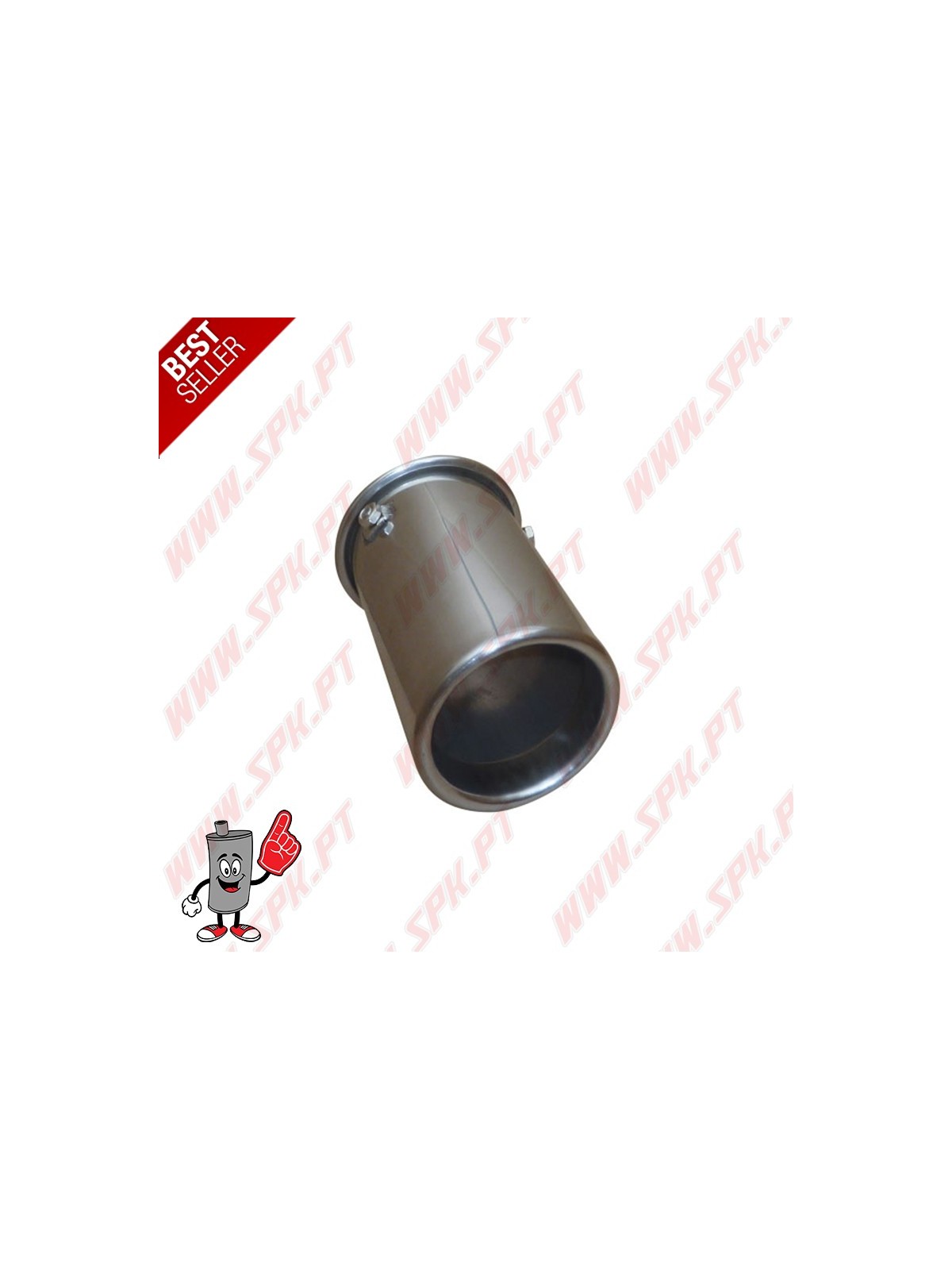 Ponteira de Escape Inox - Redonda 76mm