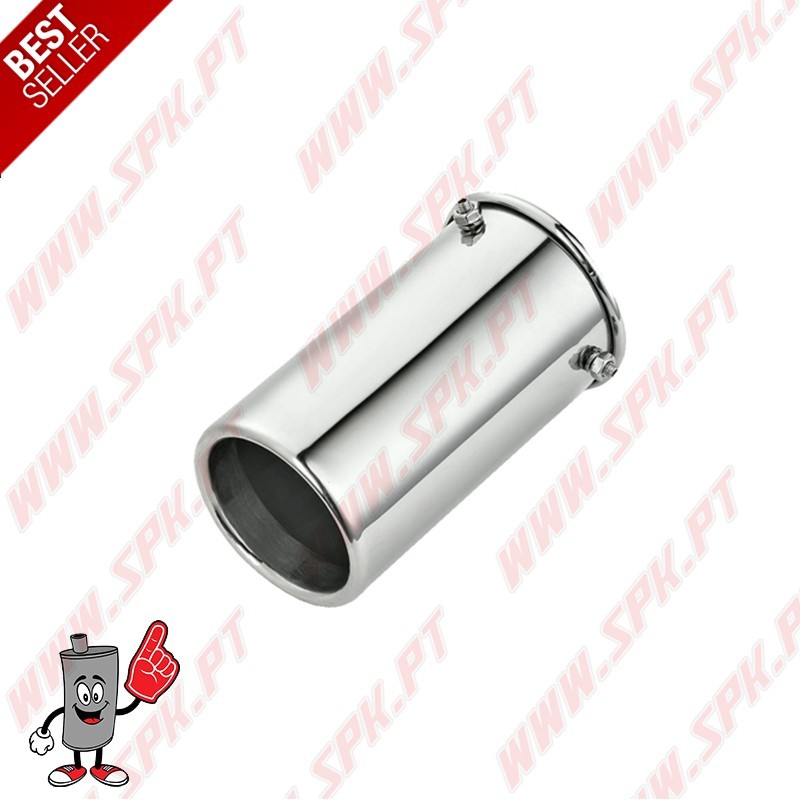 Ponteira de Escape Inox - Redonda 76mm