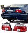Farolins Look Cristal Red+Clear - BMW E39 Sedan (1996-2000) Farolins Look Cristal Red+Clear - BMW E39 Sedan (1996-2000)