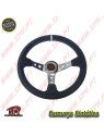 Volante C/Offset Camurça / Prata+Branco - Aplicação Universal Volante C/Offset Camurça / Prata+Branco - Aplicação Universal
