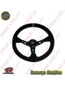 Volante C/Offset Camurça / Negro+Amarelo - Aplicação Universal