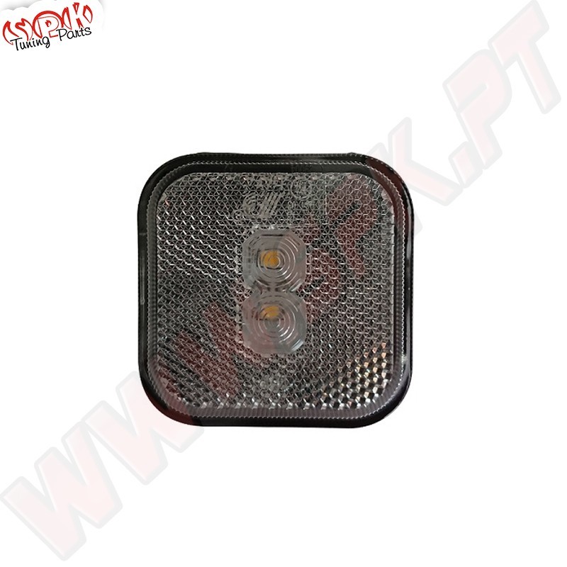 Farol de Posição Fontal LED - Cor Branca - Aplicação Universal