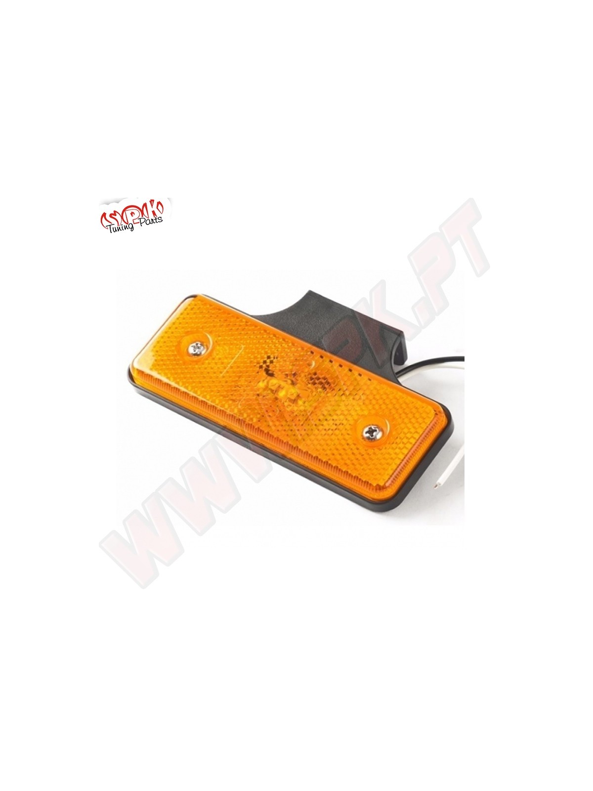 Farol de Posição Lateral LED - Cor Ambar - Aplicação Universal Farol de Posição Lateral LED - Cor Ambar - Aplicação Universal
