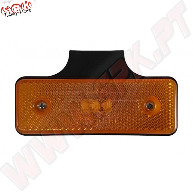 Farol de Posição Lateral LED - Cor Ambar - Aplicação Universal Farol de Posição Lateral LED - Cor Ambar - Aplicação Universal
