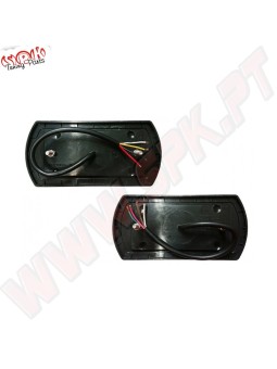 Farolins Traseiros LED - 4 Funções  - Aplicação Universal