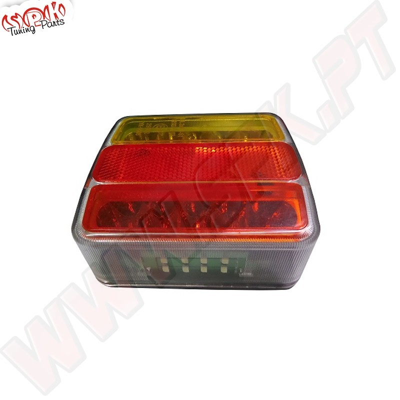 Farolins Traseiros LED - 5 Funções - Aplicação Universal Farolins Traseiros LED - 5 Funções - Aplicação Universal