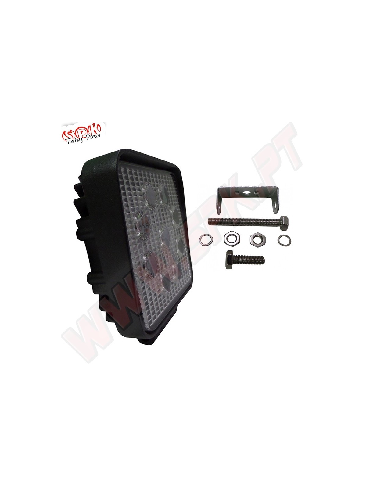 Foco de LED Quadrado 27W - 11X11 CMS - Aplicação Universal