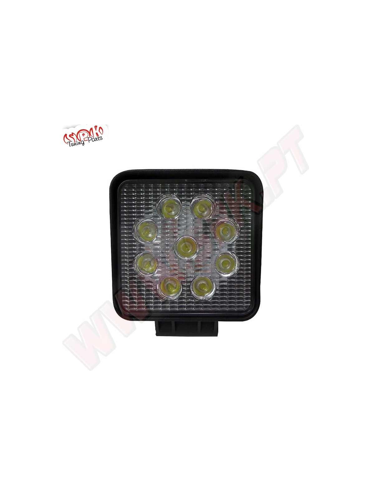 Foco de LED Quadrado 27W - 11X11 CMS - Aplicação Universal
